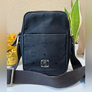 MCM Nylon Sling Bag
